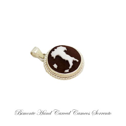 ''Italy'' Cameo Pendant