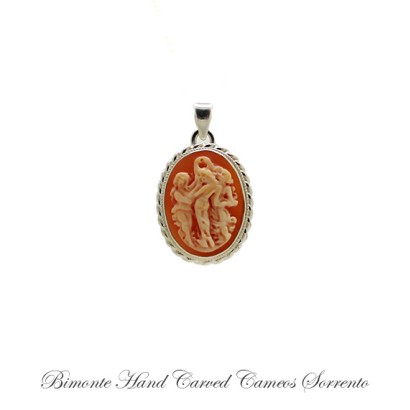 ''Three Graces'' Cameo Pendant