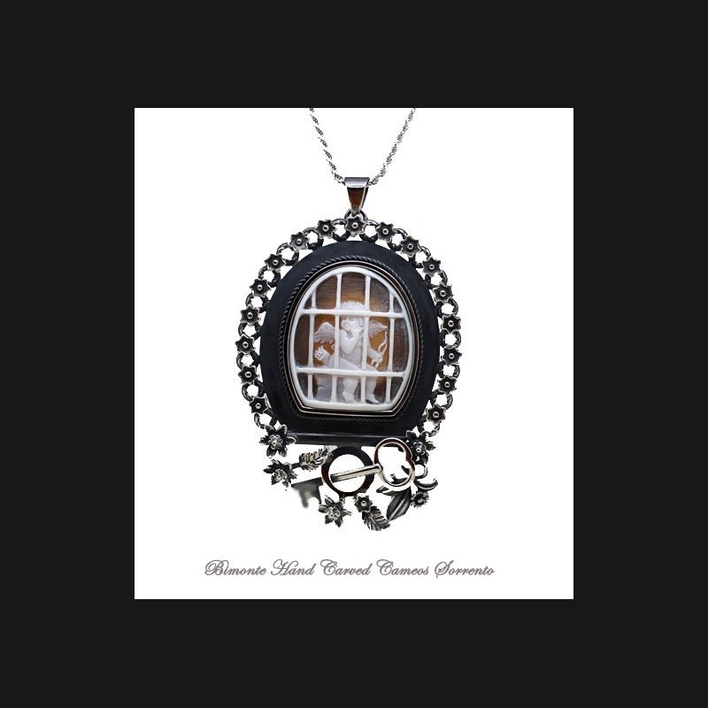 "My Love is Yours" Cameo Necklace