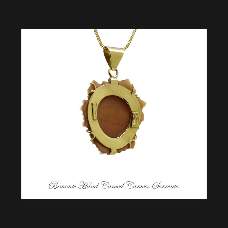 ''Baccus'' Cameo Necklace