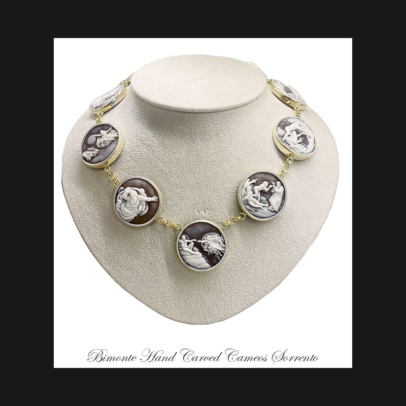 ''Sistine Chapel Collier''  Cameo Necklace