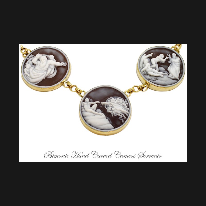 ''Sistine Chapel Collier''  Cameo Necklace