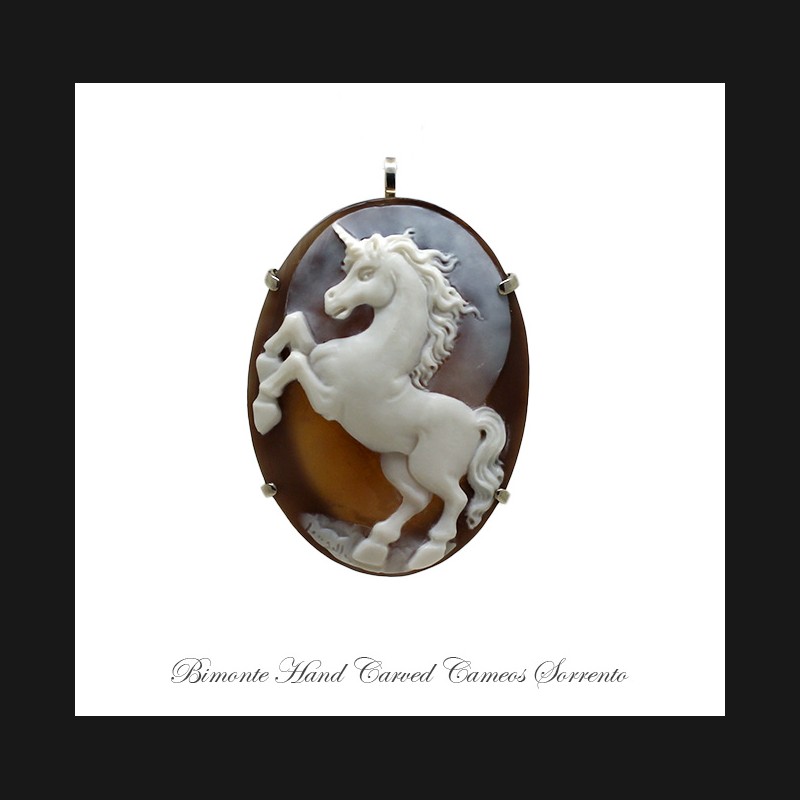 ''Pegasus'' Cameo Brooch and Pendant