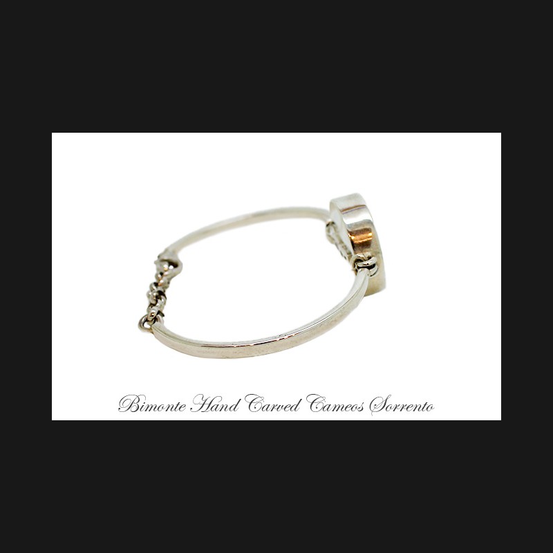 ''Siren of Sorrento'' Cameo Cuff Bracelet