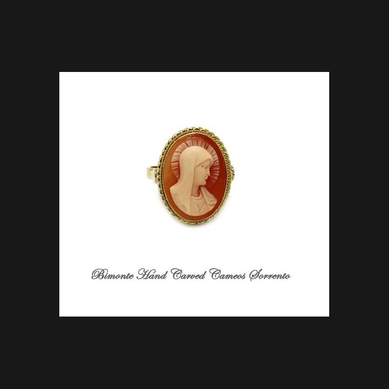 "Madonna " Antique Cameo Ring