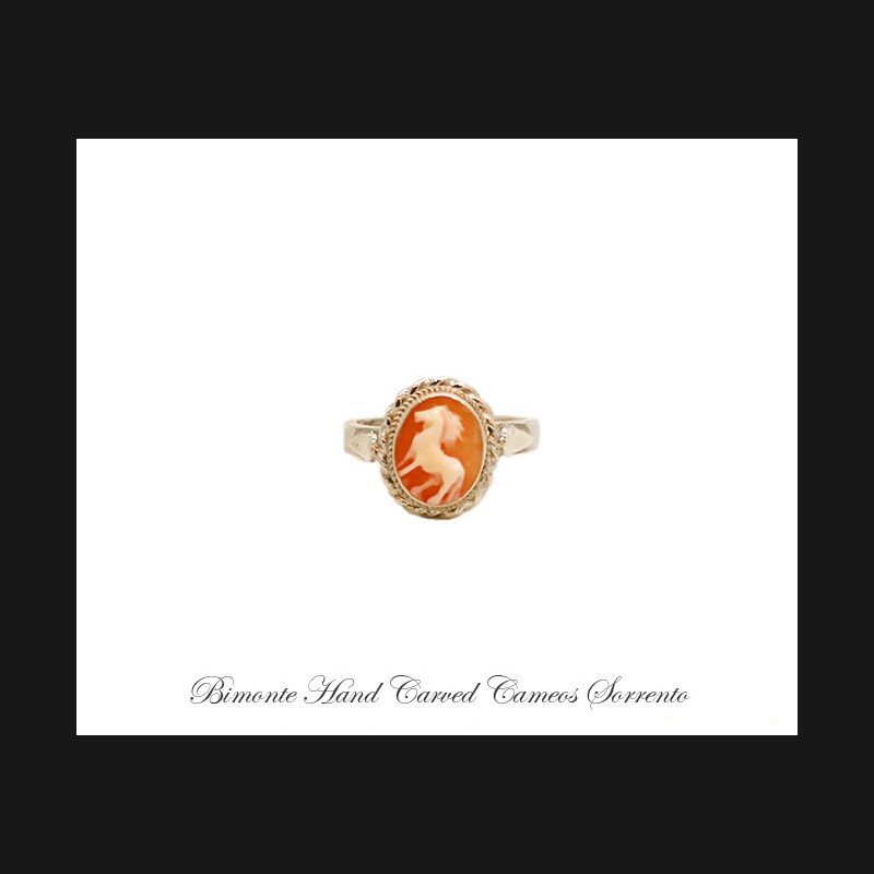 ''Horse'' Cameo Ring