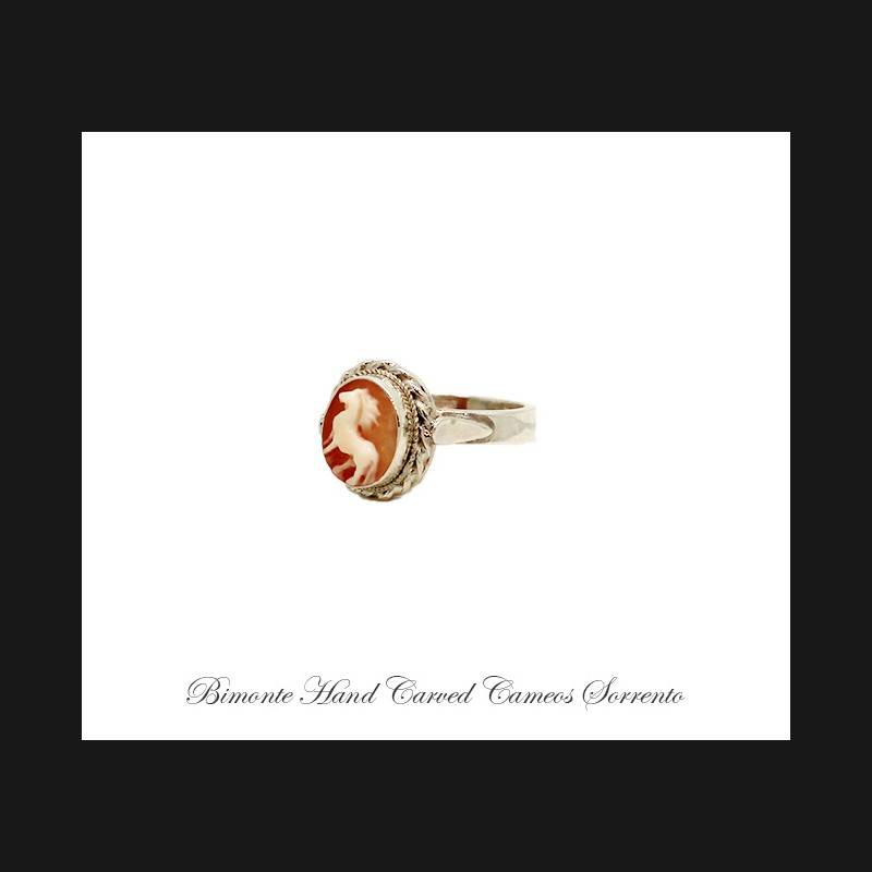''Horse'' Cameo Ring