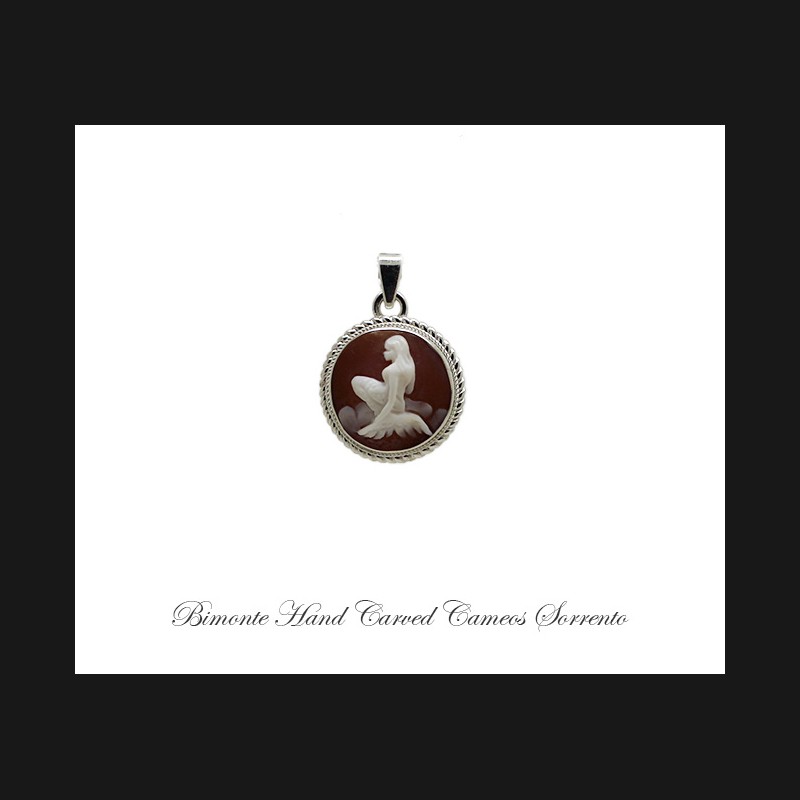 ''The Mermaid'' Cameo Pendant