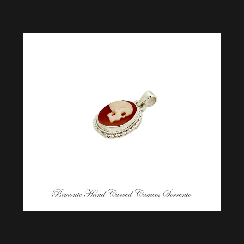 ''Memento Mori'' Cameo Pendant