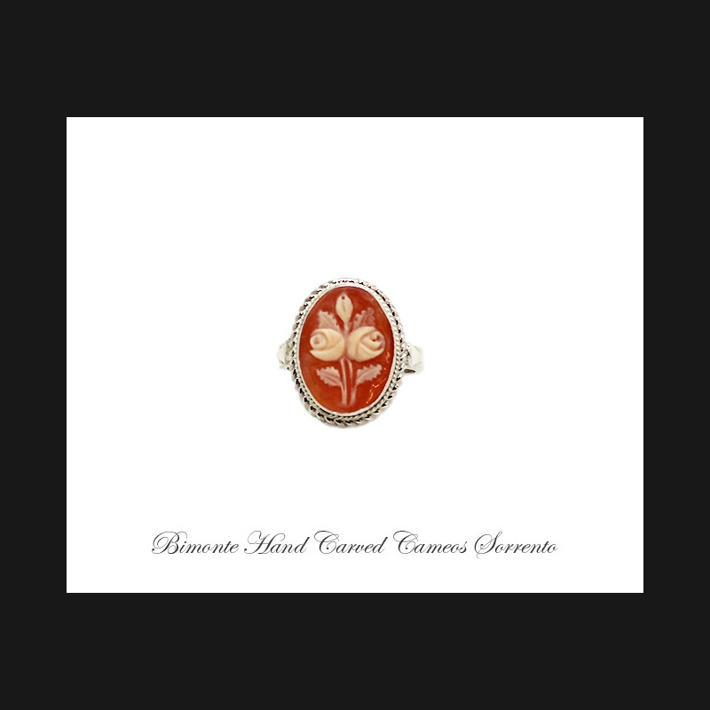 ''Bouquet'' Cameo Ring