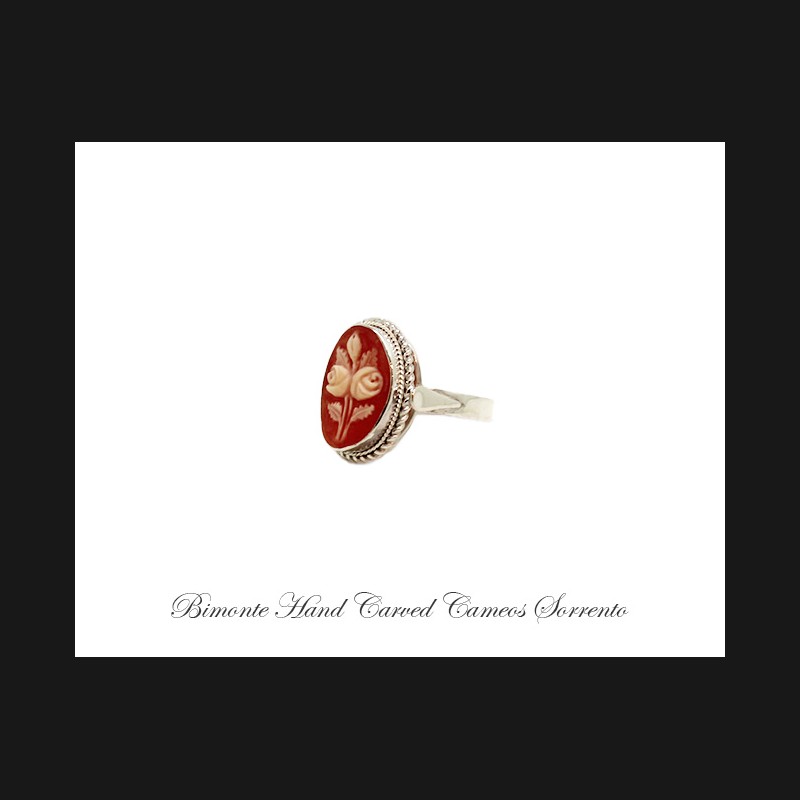 ''Bouquet'' Cameo Ring