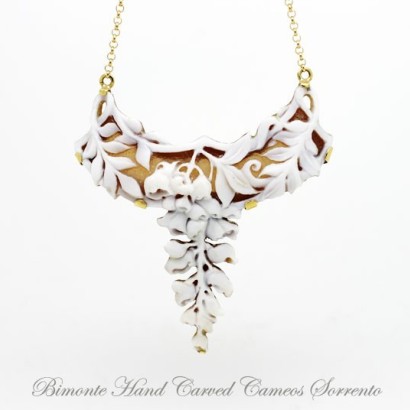 "Wisteria" Cameo Necklace
