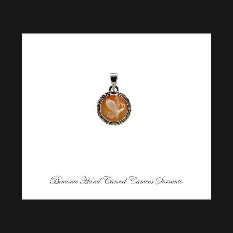 ''Butterfly'' Cameo Pendant