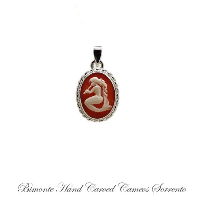 ''Mermaid'' Cameo Pendant