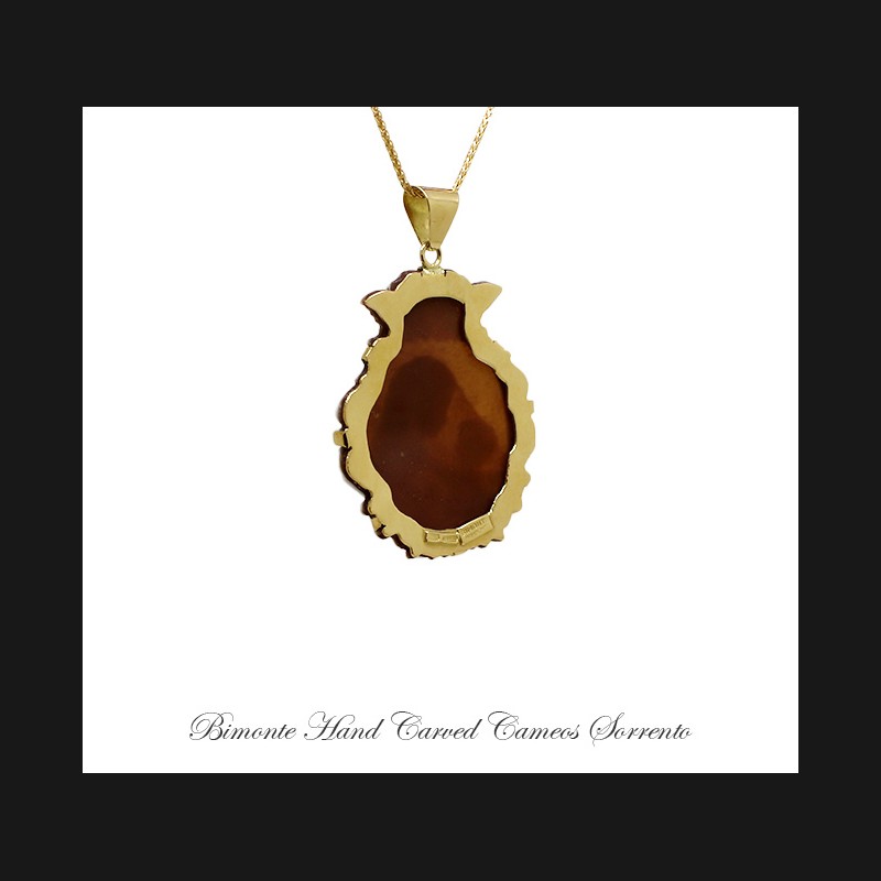''Madonna & Child'' Cameo Necklace