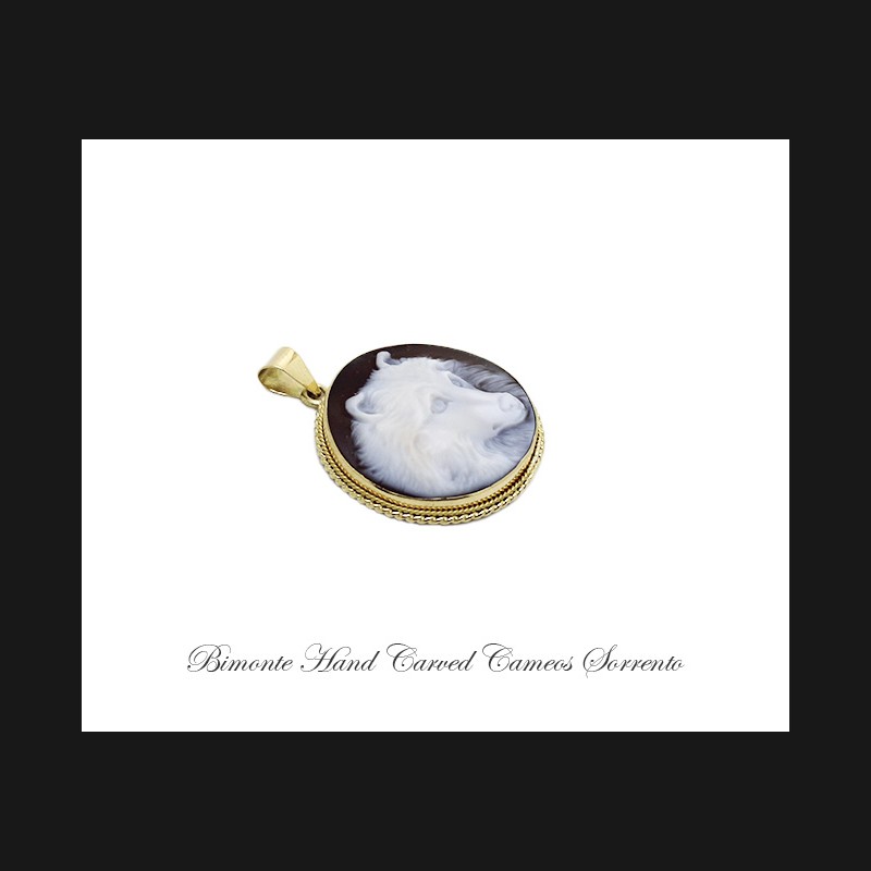 ''Liza's Dog'' Cameo Pendant