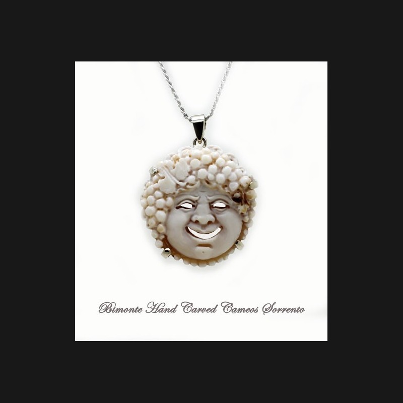 "Baccus" Cameo Necklace