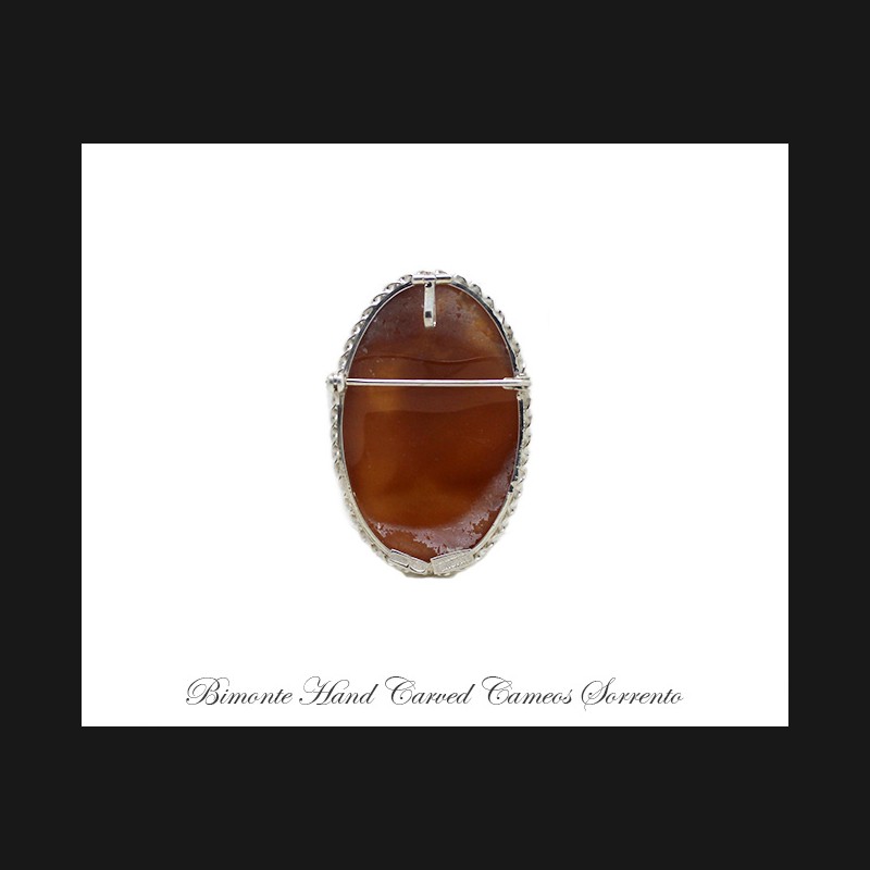 ''Music & Love'' Cameo Brooch and Pendant