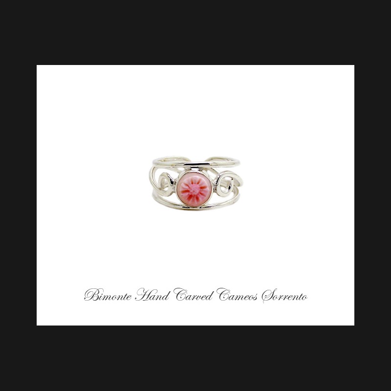 ''Flower of Joy'' Cameo Ring