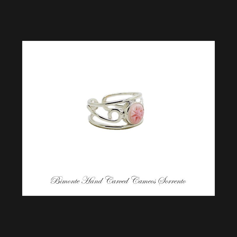 ''Flower of Joy'' Cameo Ring