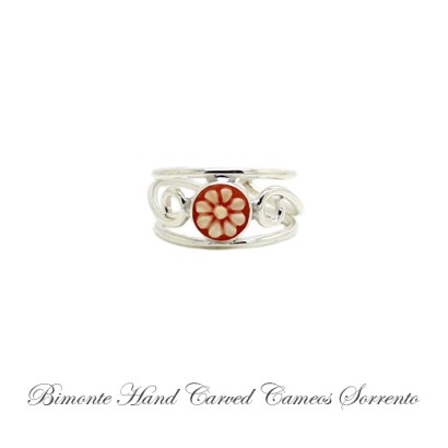 ''Flower of Joy'' Cameo Ring