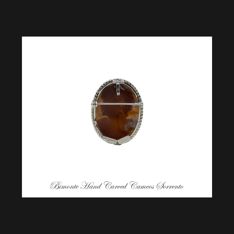 ''Flora'' Cameo Brooch and Pendant