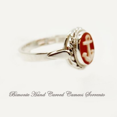 "Anchor" Cameo Ring