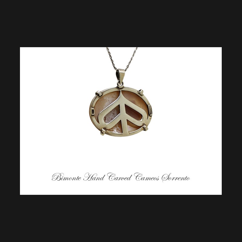 ''La Vespa'' Cameo Necklace