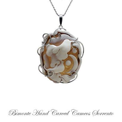 ''Abstract'' Cameo Necklace
