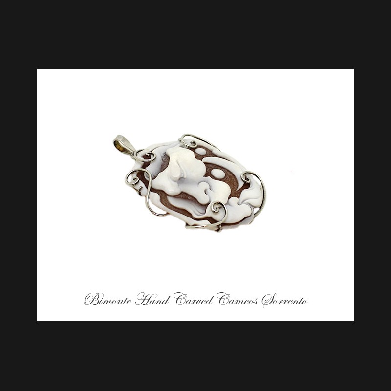 ''Abstract'' Cameo Necklace