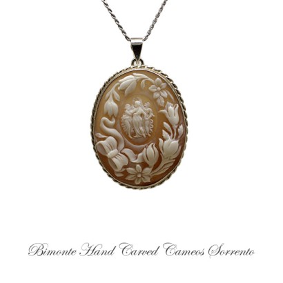 ''Three Graces'' Cameo Necklace