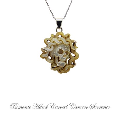 ''Memento Mori'' Cameo Necklace