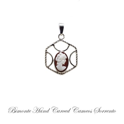 ''Bella'' Cameo Pendant