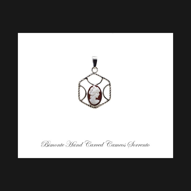 ''Bella'' Cameo Pendant