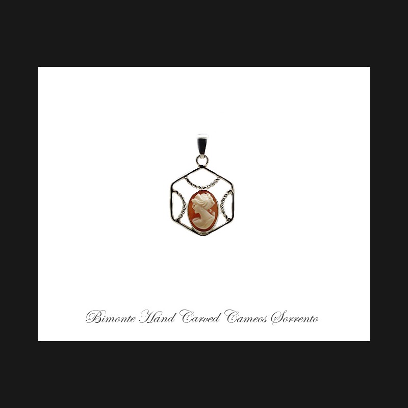 ''Bella'' Cameo Pendant