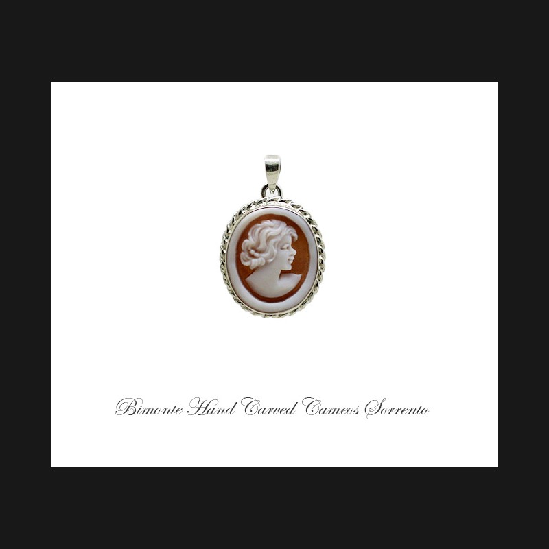 ''Bella'' Cameo Pendant