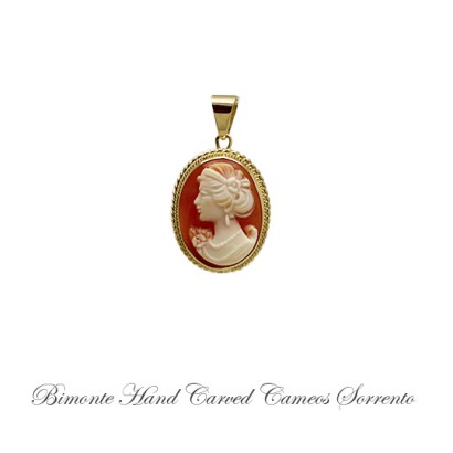 ''Bella'' Cameo Pendant