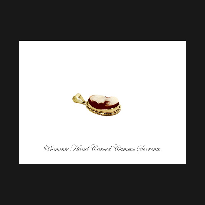 ''Bella'' Cameo Pendant