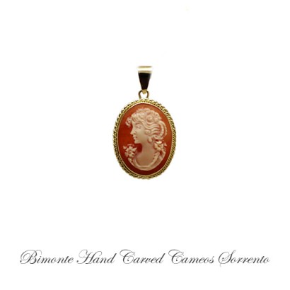 ''Bella'' Cameo Pendant