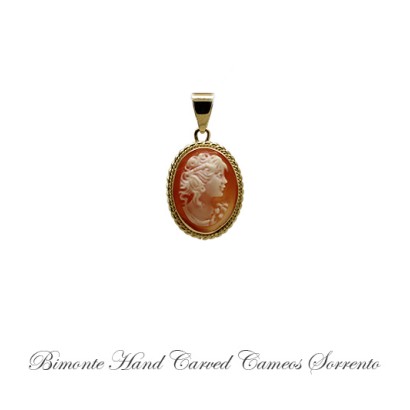 ''Bella'' Cameo Pendant