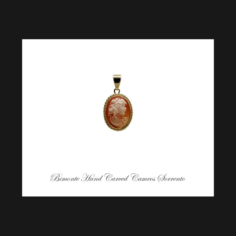 ''Bella'' Cameo Pendant