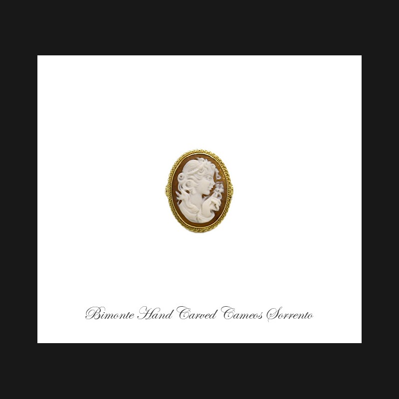 ''Bella'' Cameo Ring
