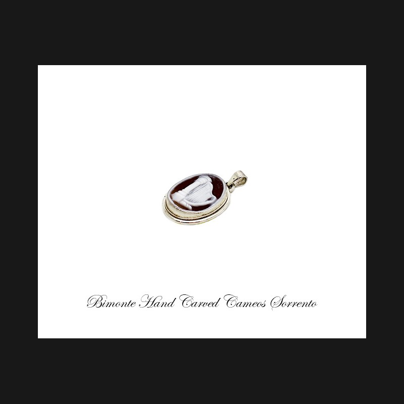 ''Harp'' Cameo Pendant