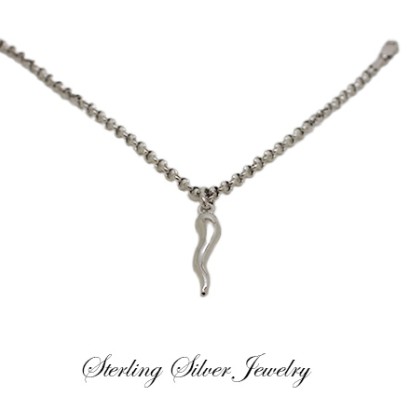 ''Silver Corno'' Bracelet