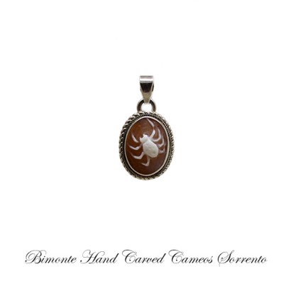''Spider'' Cameo Pendant