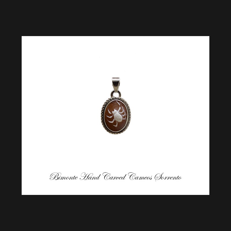''Spider'' Cameo Pendant