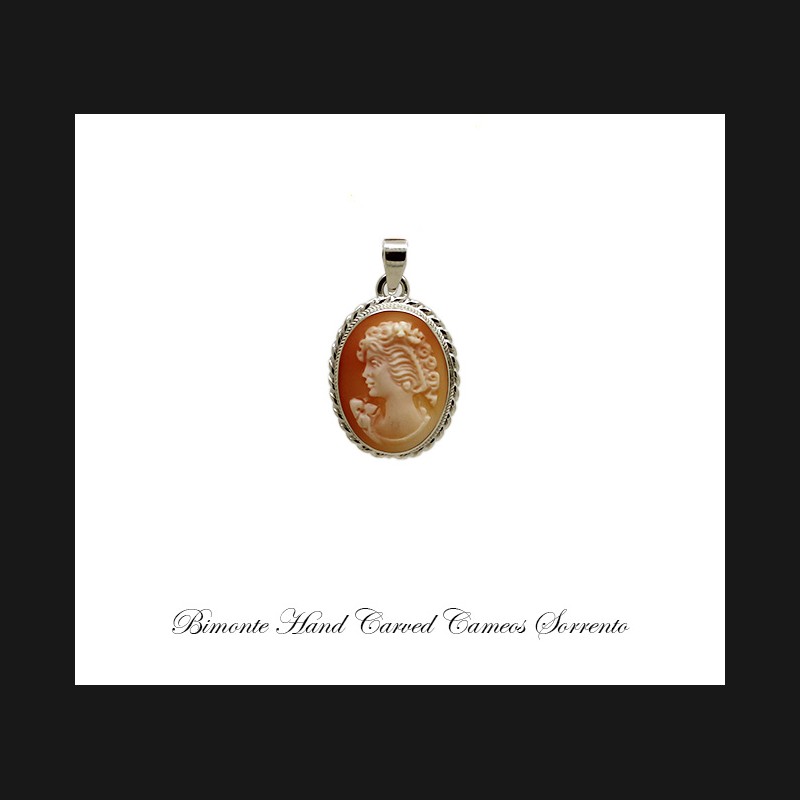 ''Bella'' Cameo Pendant