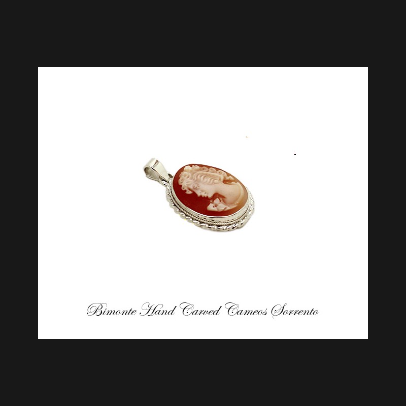 ''Bella'' Cameo Pendant