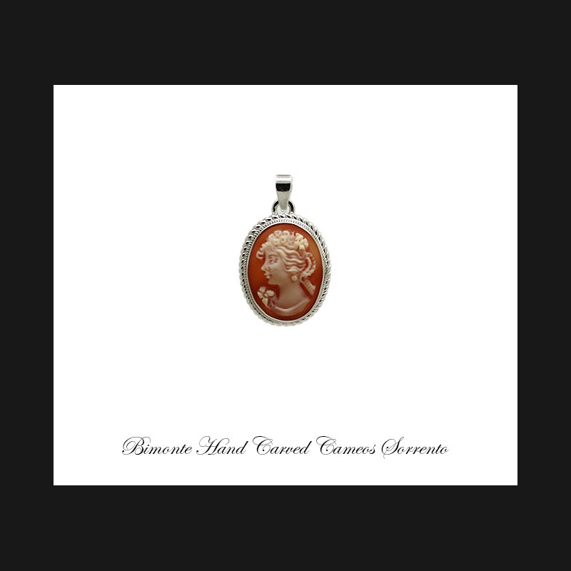 ''Bella'' Cameo Pendant
