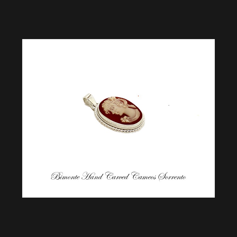 ''Bella'' Cameo Pendant